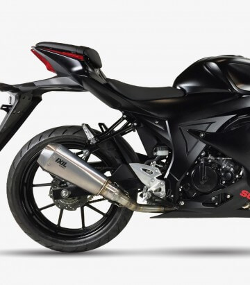 Escape Ixil RB para Suzuki GSX-R 125 (2017 - 2020), GSX-S 125 (2017 - 2020) color Negro