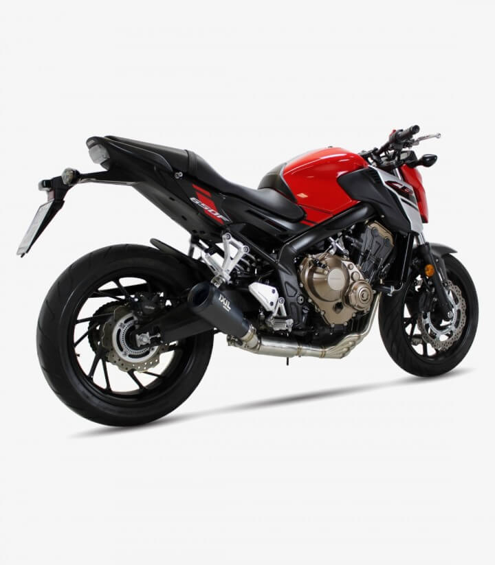 Auspuff CH6256RB Ixil RB Schwarz für Honda CB 650 F (14-18), CBR 650 F (15-18)