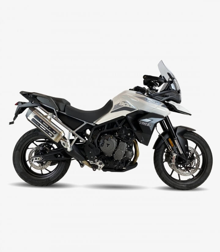 Escape Ixil MXT para Triumph Tiger 850 Sport (2021), Tiger 900 (2020 - 2021) color Acero