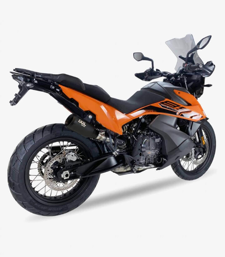 Ixil RB exhaust for KTM 890 Adventure (2021), Duke 790 Adventure (2019 - 2020) color Black