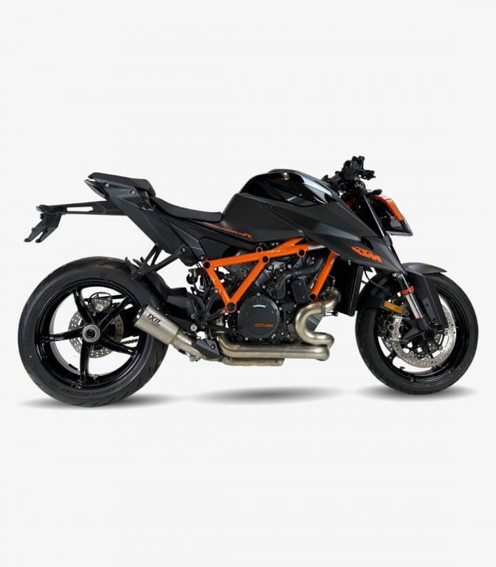 Ixil RC exhaust for KTM 1290 Super Duke R - GT (2020 - 2021) color Steel