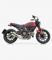 Escape Ironhead OVC13 para Ducati Scrambler 800 color Acero