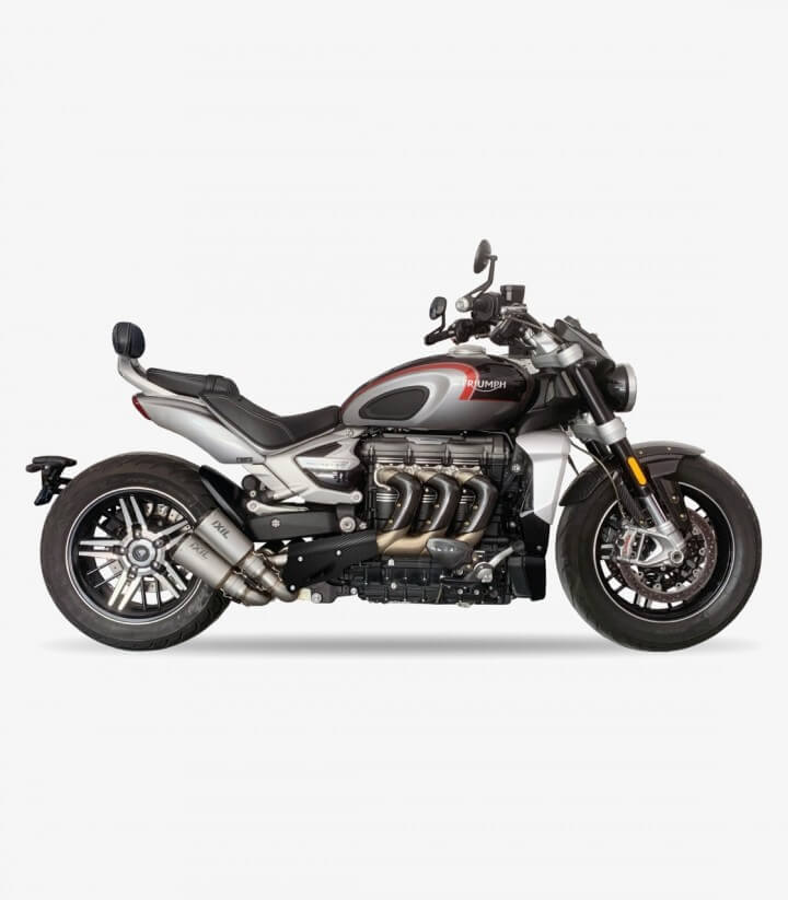 Ixil RC exhaust for Triumph Rocket 3 (2021) color Steel