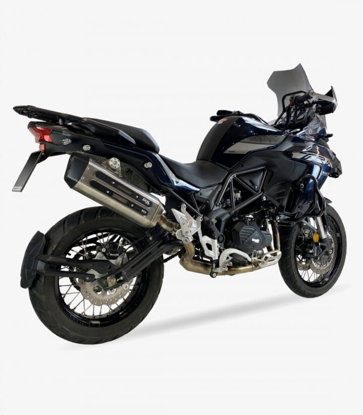 Escape Ixil MXT para Benelli TRK 502 X (2018 - 2021) color Acero