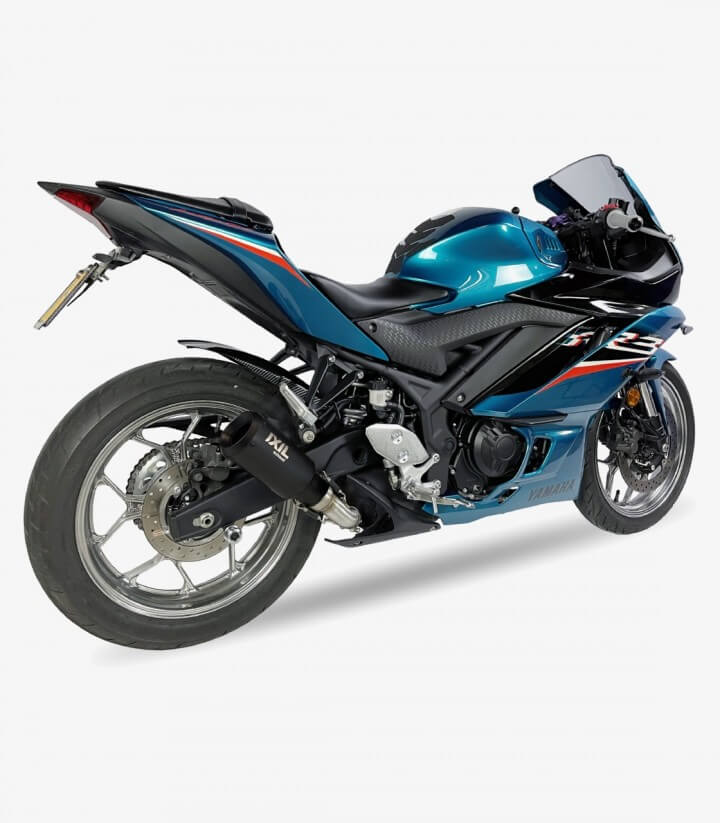 Escape Ixil RB para Yamaha YZF R3 (2021 - 2022) color Negro