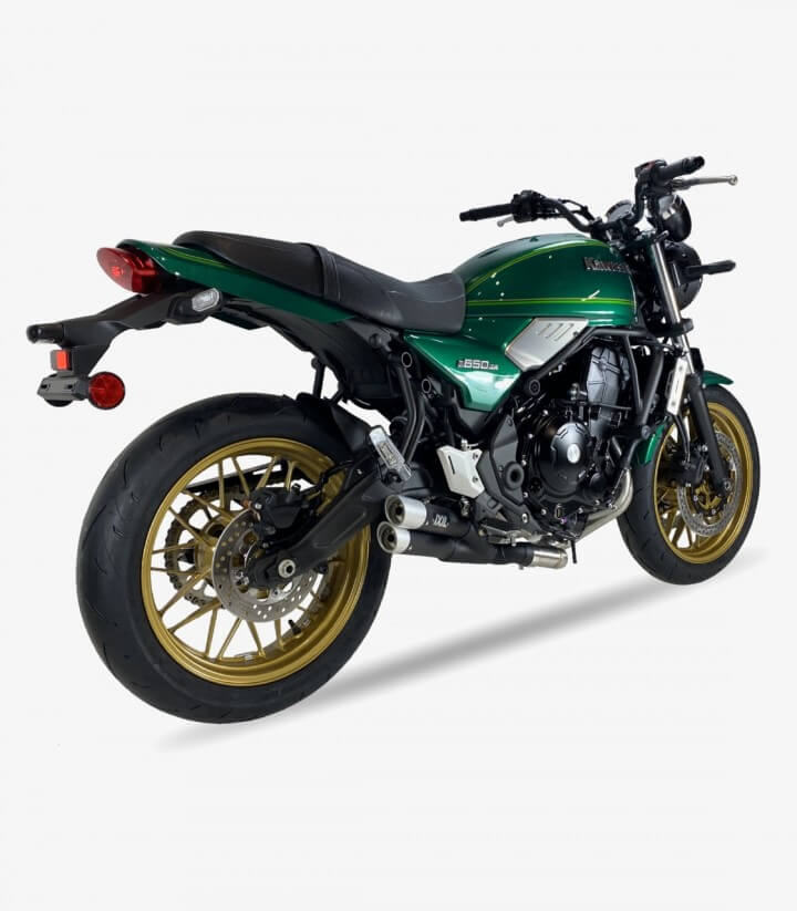 Escape Ixil L3XB para Kawasaki Z 650 - Ninja 650 (2020), Z 650 - Ninja 650 (2021), Z 650 RS (2022) color Negro