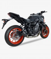 Escape Ixil RB para Yamaha MT-07 (2021) color Negro