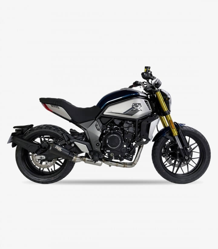 Auspuff CF3136RB Ixil RB Schwarz für CFMOTO 700 CL-X Heritage/Sport/Adventure (19-23)