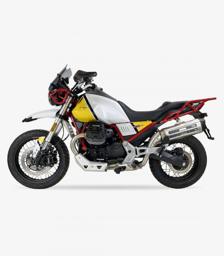 Escape Ixil MXT para Moto Guzzi V85 TT color Acero