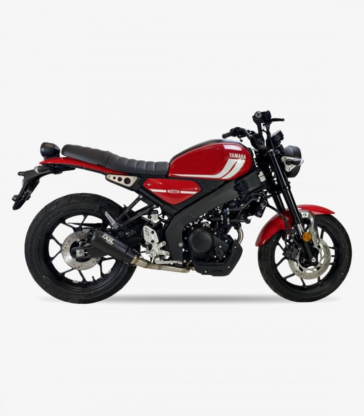Auspuff CY9240RB Ixil RB Schwarz für Yamaha MT 125, XSR 125, YZF-R 125 (21-26)