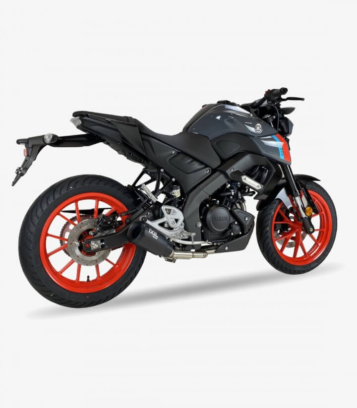Escape Ixil RB para Yamaha MT 125 (2021) color Negro