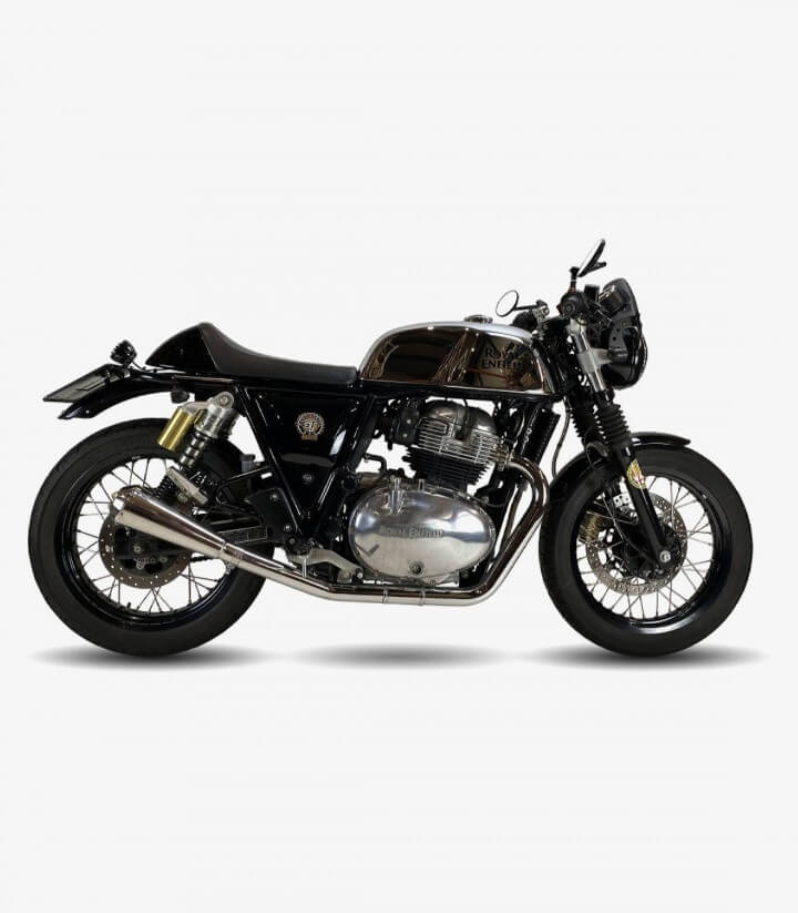 Escape Ironhead OVC11SSS para Royal Enfield Continental GT 650 color Acero