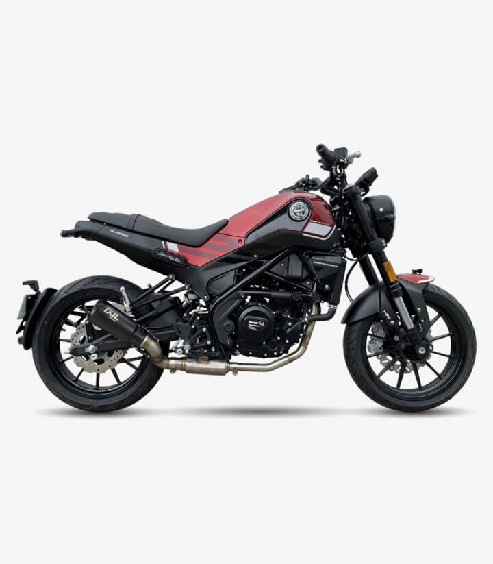 Auspuff CB5201RB Ixil RB Schwarz für Benelli Leoncino 250 (15-22)