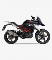 Ixil SOVE exhaust for BMW G 310 GS (2021) color Steel