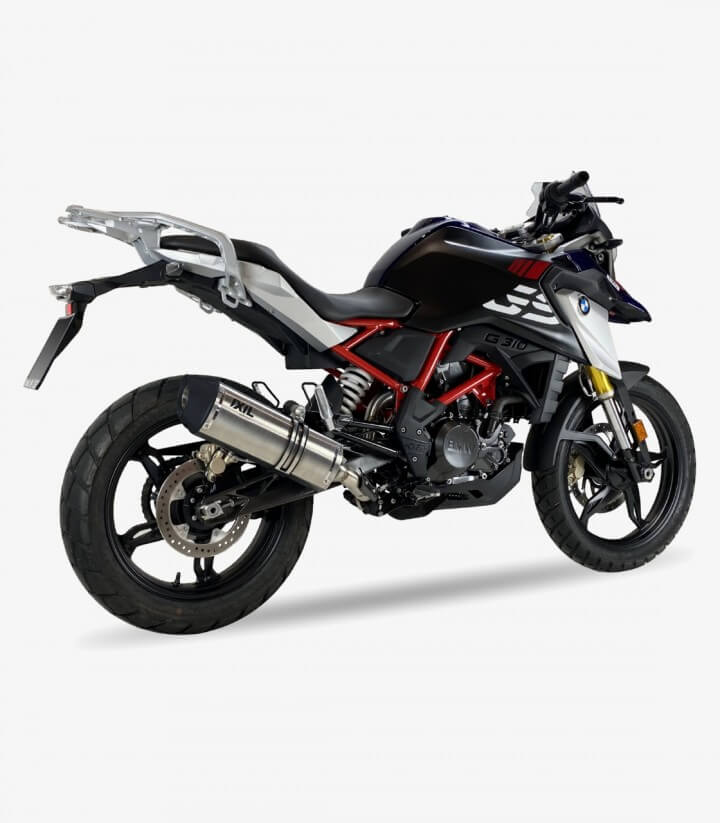 Ixil SOVE exhaust for BMW G 310 GS (2021) color Steel