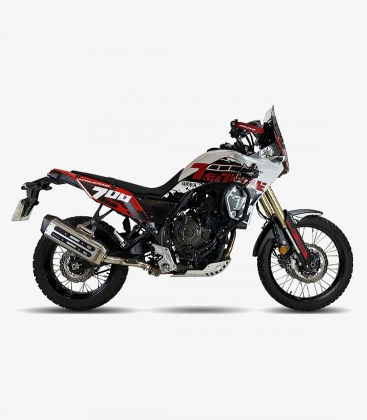 Escape Ixil MXT para Yamaha TÉNÉRÉ 700 (2019 - 2021) color Acero