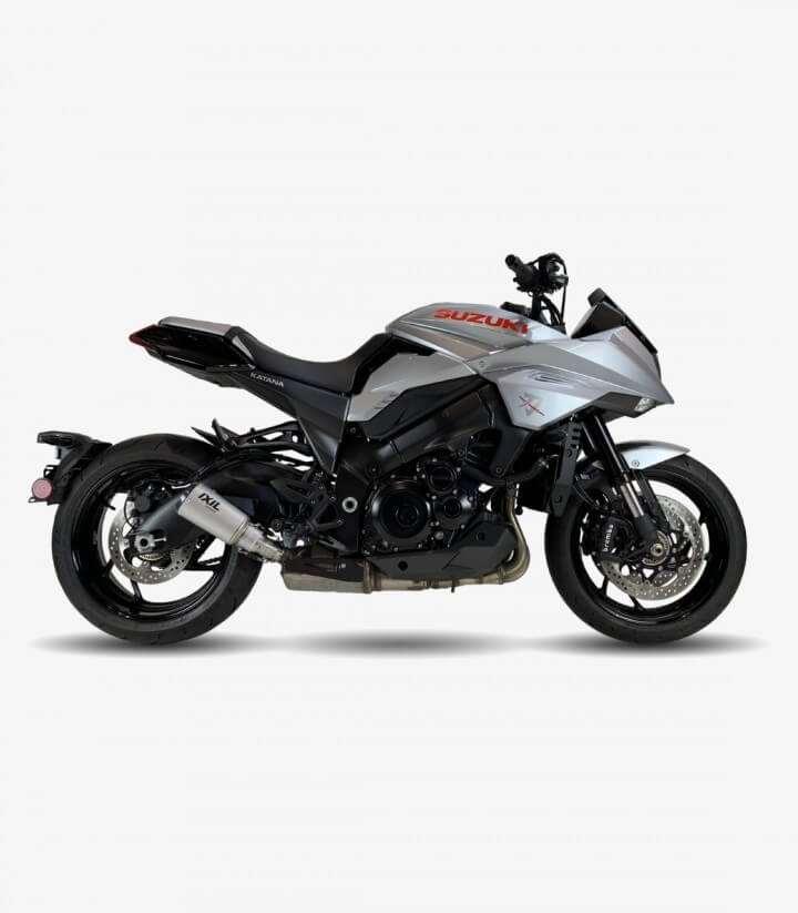 Escape Ixil RC para Suzuki GSX 1000 S/GT, GSX-S 950, Katana 1000 color Acero CS8210RC