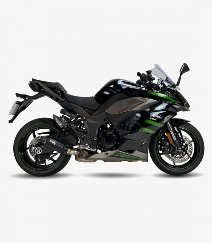 Auspuff CK7294RB Ixil RB Schwarz für Kawasaki Ninja 1000 SX (20-24)