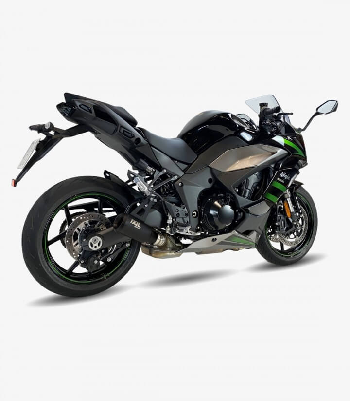 Auspuff CK7294RB Ixil RB Schwarz für Kawasaki Ninja 1000 SX (20-24)
