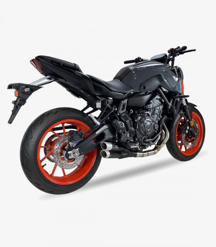 Escape Ixil L3XB para Yamaha MT-07 (2021) color Negro