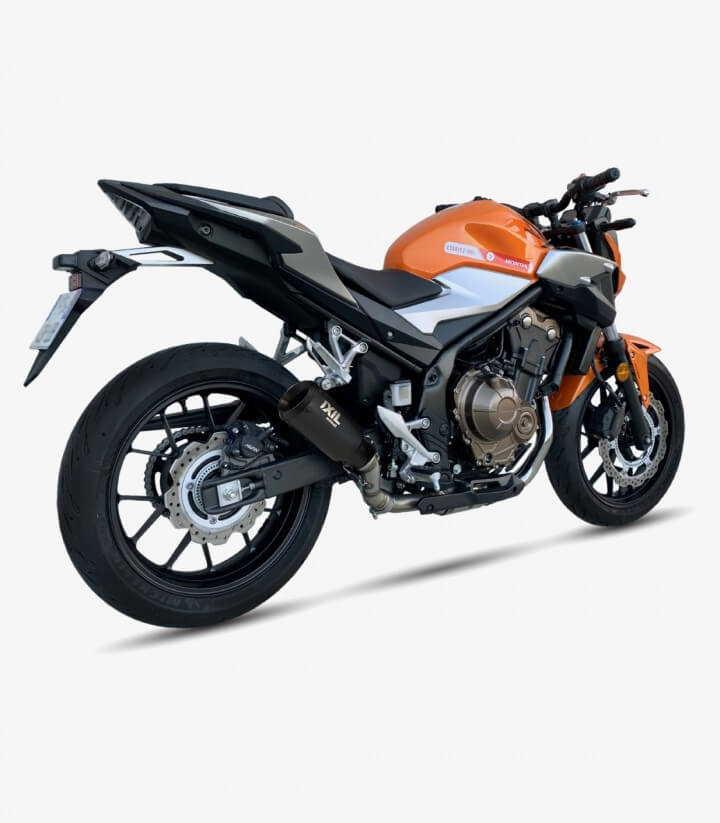 Auspuff CH6236RB Ixil RB Schwarz für Honda CB 500 F/X (19-24), CBR 500 R (19-23)