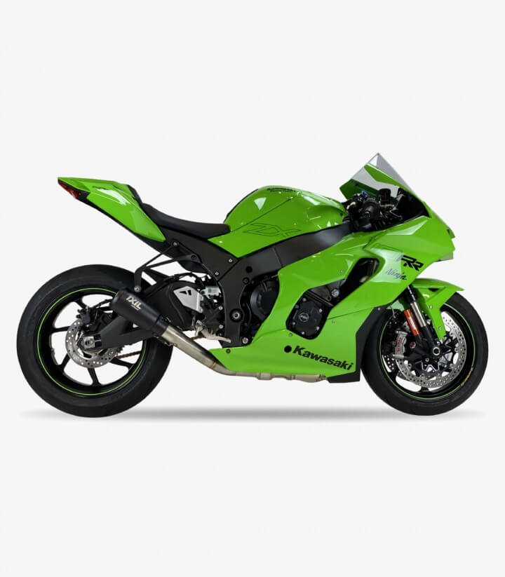 Ixil RB exhaust for Kawasaki ZX-10 RR (2021) color Black