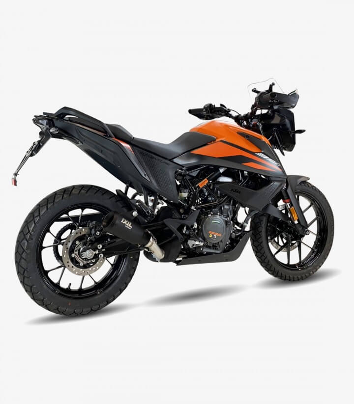 Ixil RB exhaust for KTM 390 Adventure (2020 - 2021) color Black