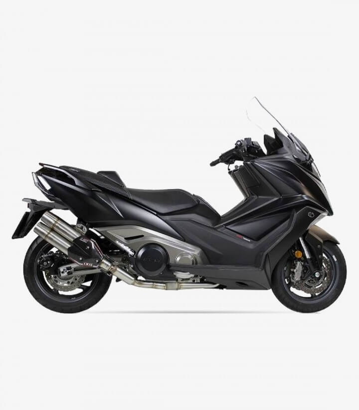 Ixil L5X exhaust for Kymco AK 550 (2017 - 2020) color Steel