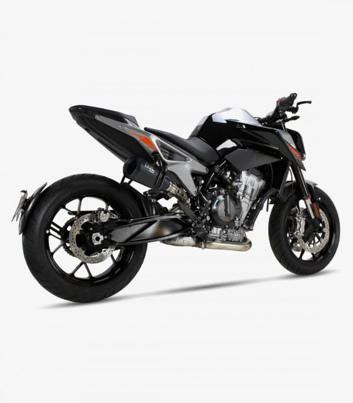 Ixil RB exhaust for KTM 890 Duke R (2020 - 2021), Duke 790 (2018 - 2020) color Black