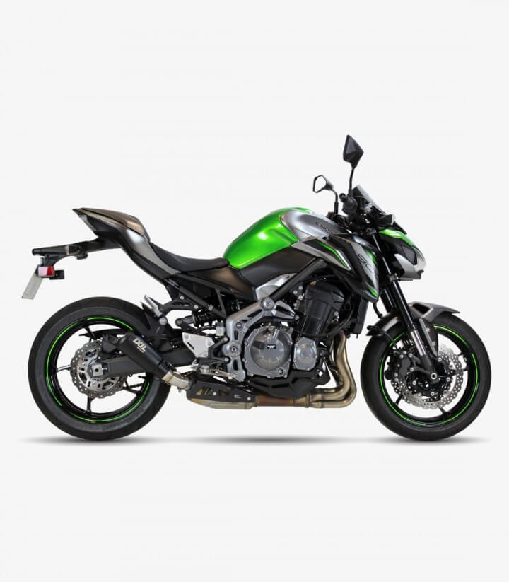 Ixil RB exhaust for Kawasaki Z 900 92 kW (2016 - 2019), Z 900 A2 (2017 - 2019), Z 900 A2 (2020 - 2021) color Black