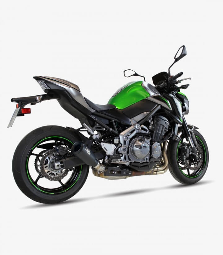 Escape Ixil RB para Kawasaki Z 900 92 kW (2016 - 2019), Z 900 A2 (2017 - 2019), Z 900 A2 (2020 - 2021) color Negro