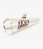 Ironhead OVC11SS exhaust for KTM Duke 390 (2012 - 2016) color Steel