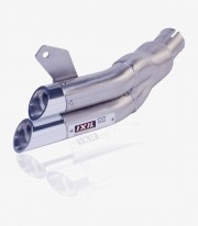 Ixil L2X exhaust for Honda MSX 125 / Groom (2021 - 2022) color Steel