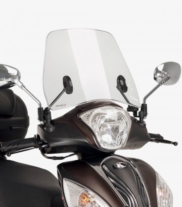 Puig Trafic Transparent Windshield for Scooters 9501W