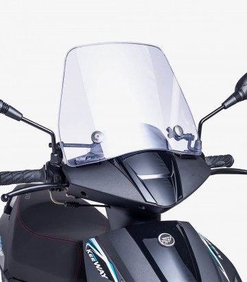 Windschild Puig Trafic Keeway F-ACT 50 City (15-23), EVO 50 ie 4T E5 (21-23,25), Fact 50 EVO (09-15) Klar 8103W