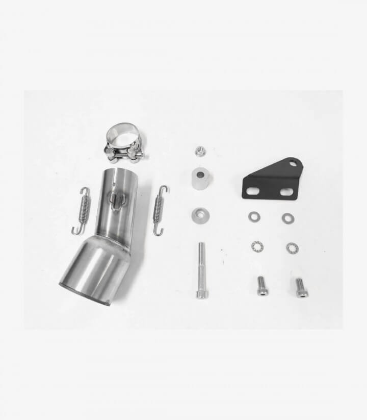 Escape Ixil RB para Kawasaki Ninja 400 (2018 - 2020), Z 400 (2019 - 2020) color Negro