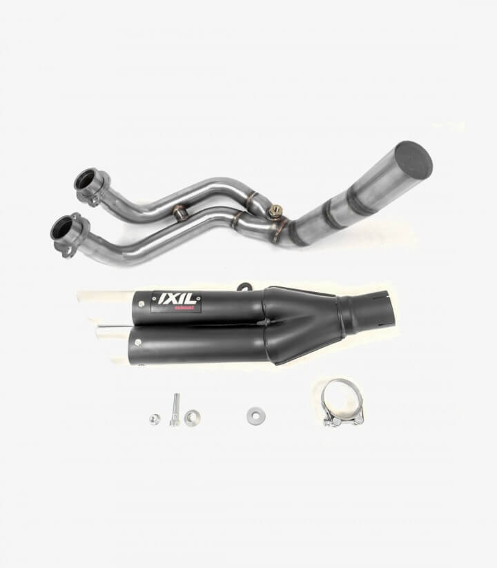 Auspuff XY9364XB Ixil L3XB Schwarz für Yamaha MT-07 (21-26), Tracer 7 / GT (20-26), XSR 700 (21-24)