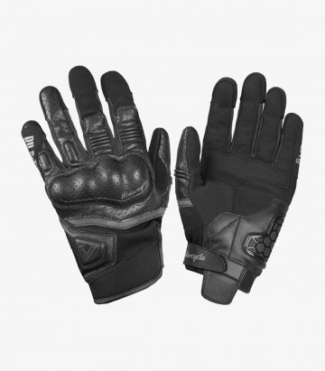 Handschuhe Tokio von By City für den Sommer für Herren Farbe schwarz