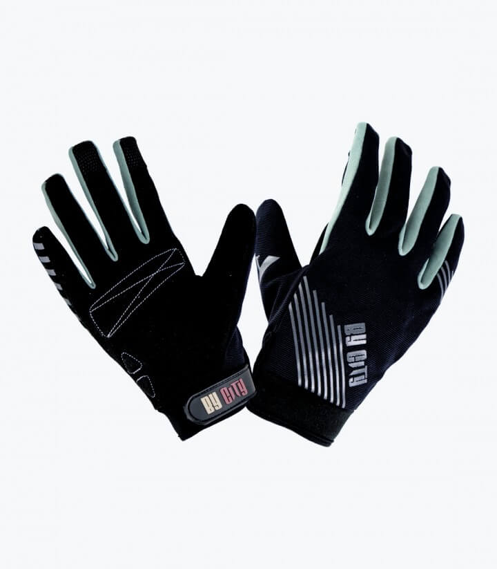Guantes Moscow de By City de verano de hombre color negro