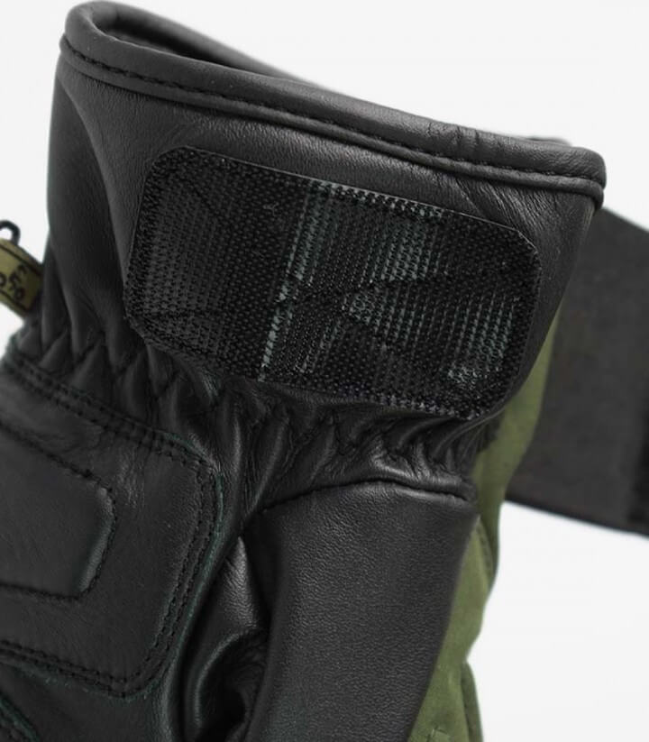 Guantes Artic de By City de invierno unisex color verde