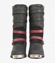By City Muddy Road black unisex motorcycle boots