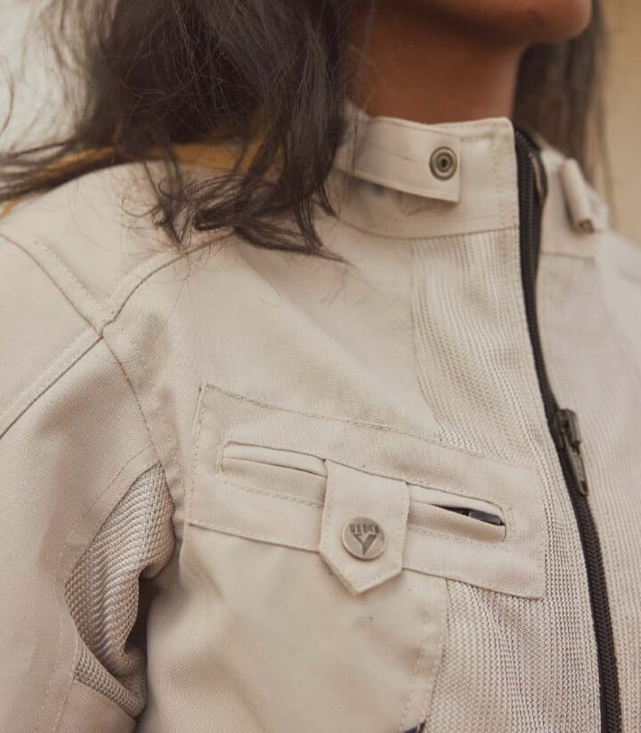 Chaqueta de verano para mujer By City Summer Route plateado