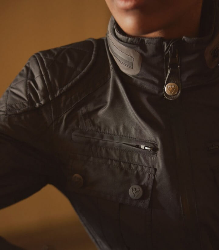 Chaqueta de verano para mujer By City Katar II negro 40000114
