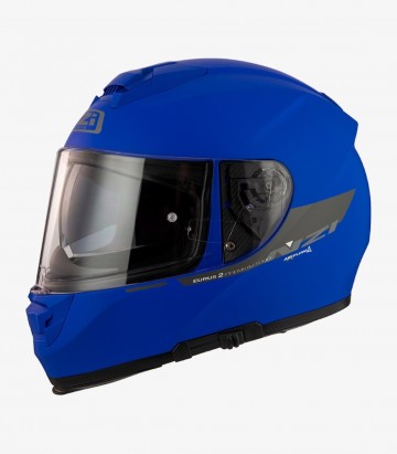 NZI Eurus 2 Blue Matt Full Face Helmet
