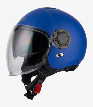Casco Jet NZI Ringway Duo Azul mate