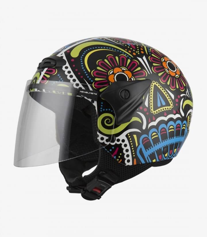 Casco Jet NZI Helix Jr Calaca