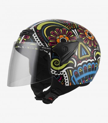 NZI Helix Jr Calaca Open Face Helmet