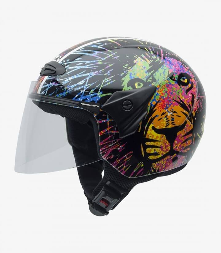 Casco Jet NZI Helix Jr Lion 050269G508