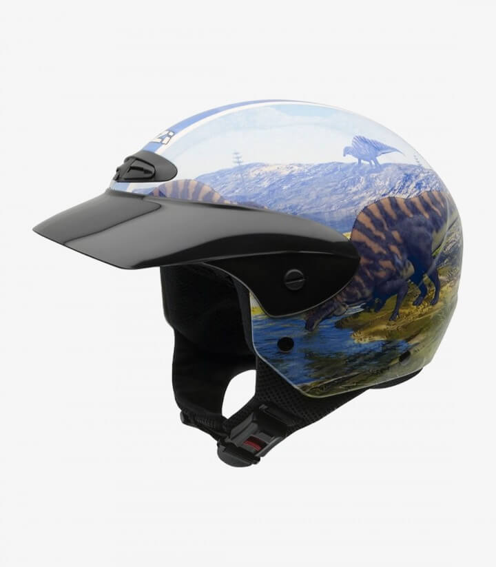 NZI Single II Jr Rex Open Face Helmet