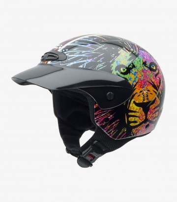 NZI Single II Jr Lion Open Face Helmet